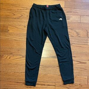 Tracksmith Downeaster Jogger Wool Pants Black size small